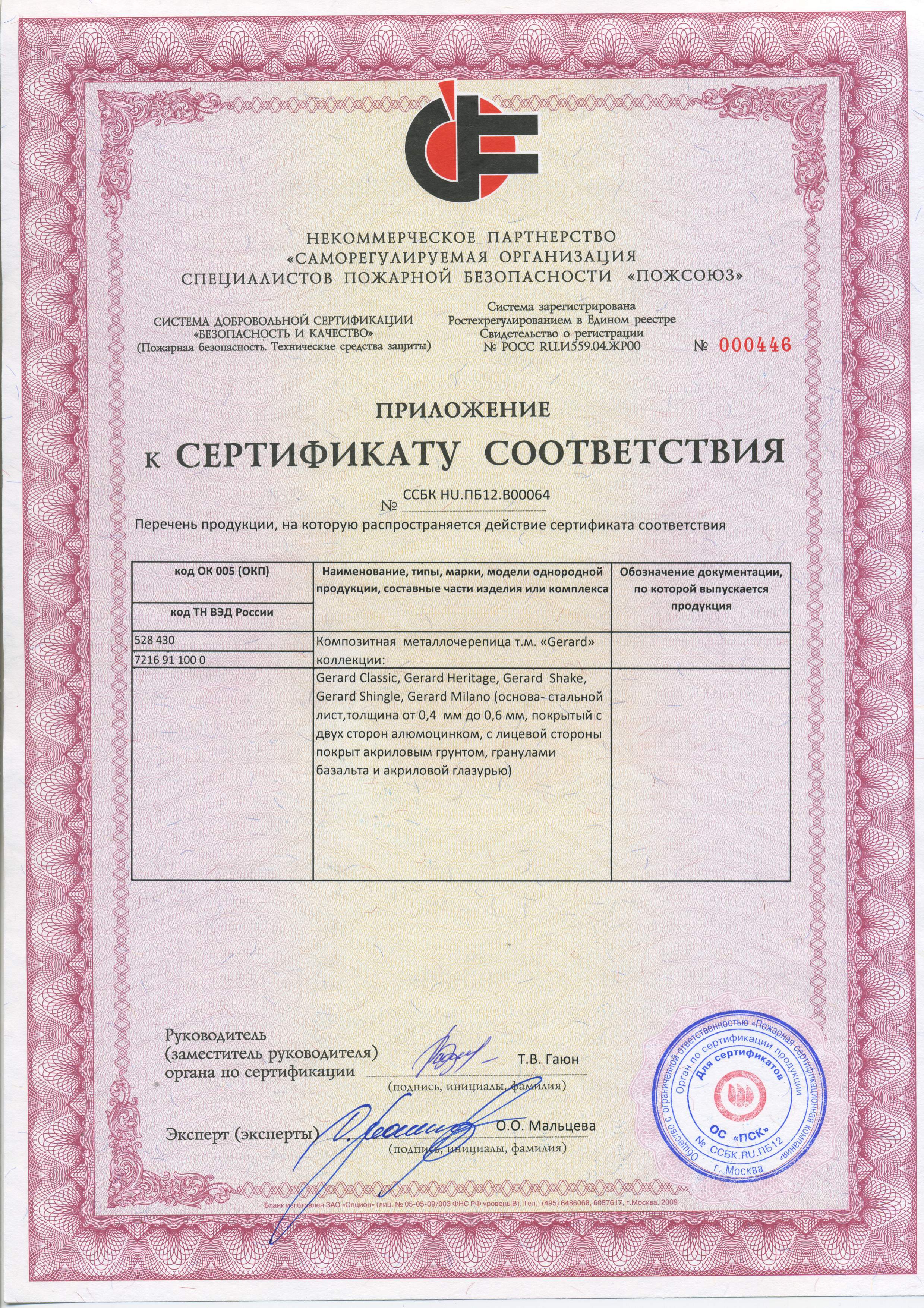 Лотки PNK-100 сертификат соответствия